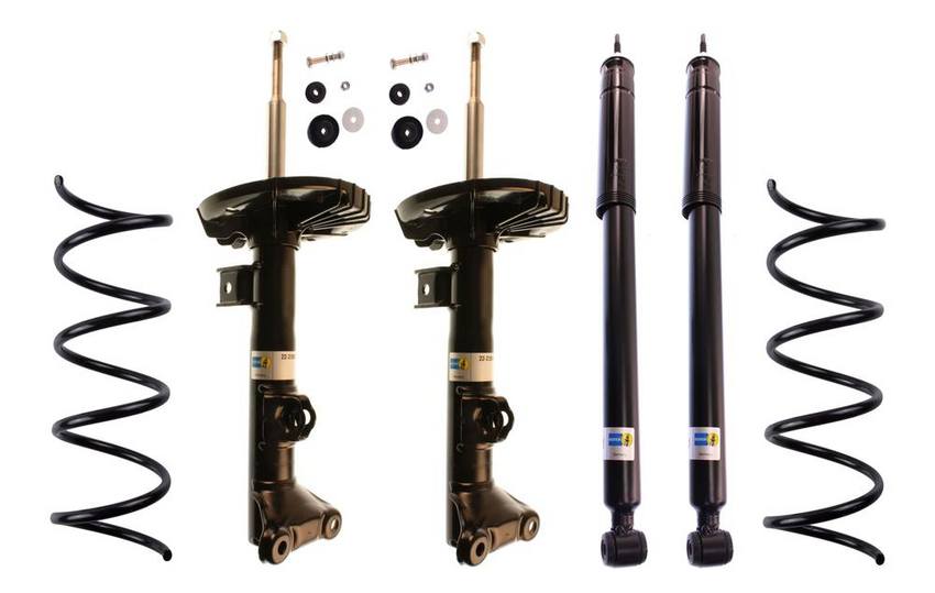 Mercedes Suspension Strut and Shock Absorber Assembly Kit - Front and Rear (Standard Suspension) (B4 OE Replacement) 2093261500 - Bilstein 3813591KIT